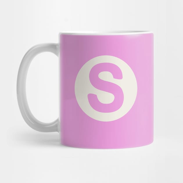 letter s pink by persa